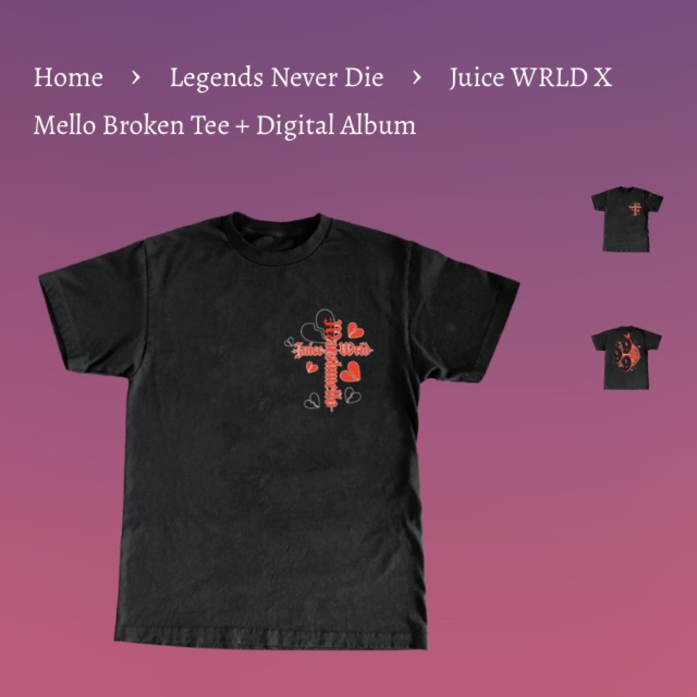 Juice wrld merch